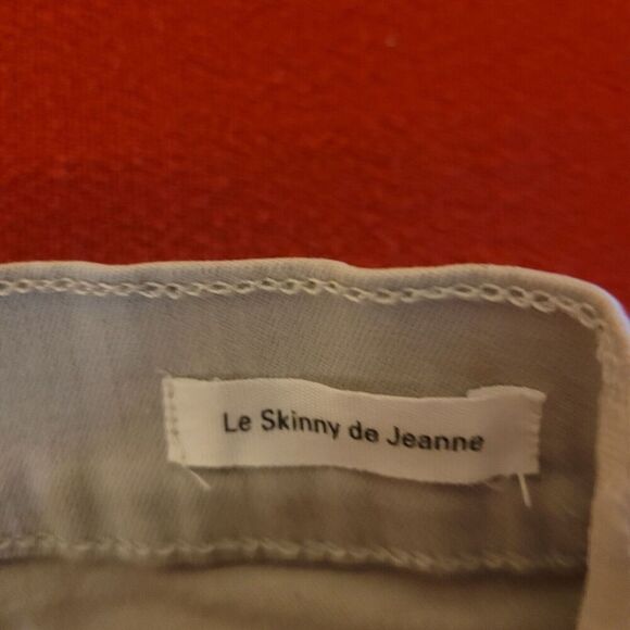 FRAME DENIM Le Skinny de Jeanne Tan Denim Jeans Size 25 Midrise Stretch - Picture 4 of 10